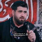 عکس شیر علقمه تو آب افتاد و ماه افتاد _ کربلایی حسن عطایی