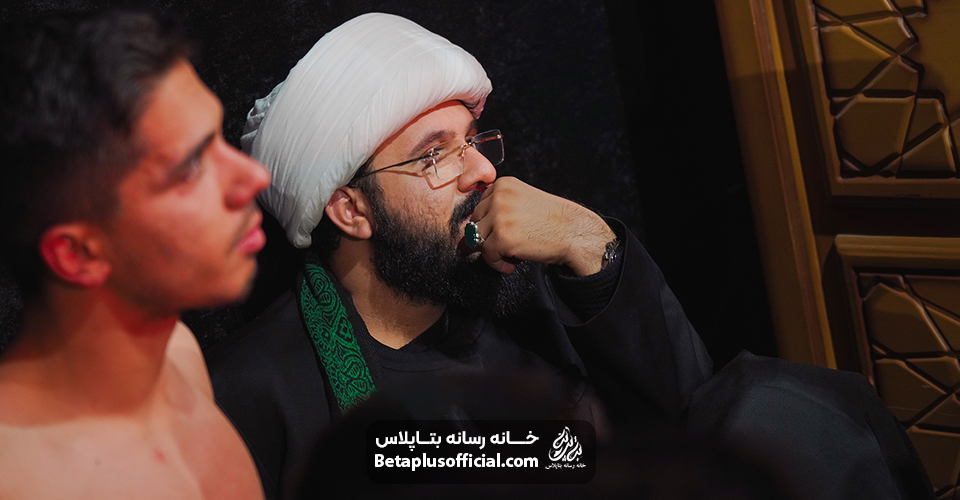 سخنرانی امام صادق داره درس میده شیخ مجید شجاعی