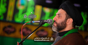 سخنرانی دوروز امیرالمومنین مسافرت بودن شیخ محمد غروی