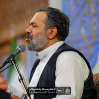 دانلود دم آخر بی تو چشم من گریونه حاج محمود کریمی