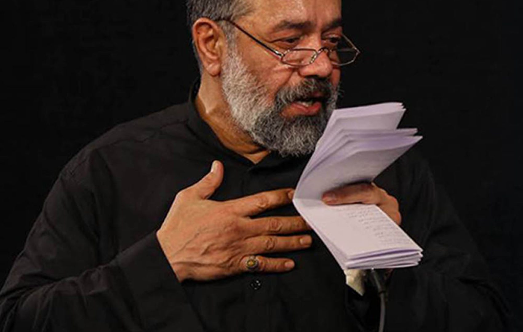 دعام اینه که خوب خوب بشی دوباره خونمونو شاد کنی _ حاج محمود کریمی