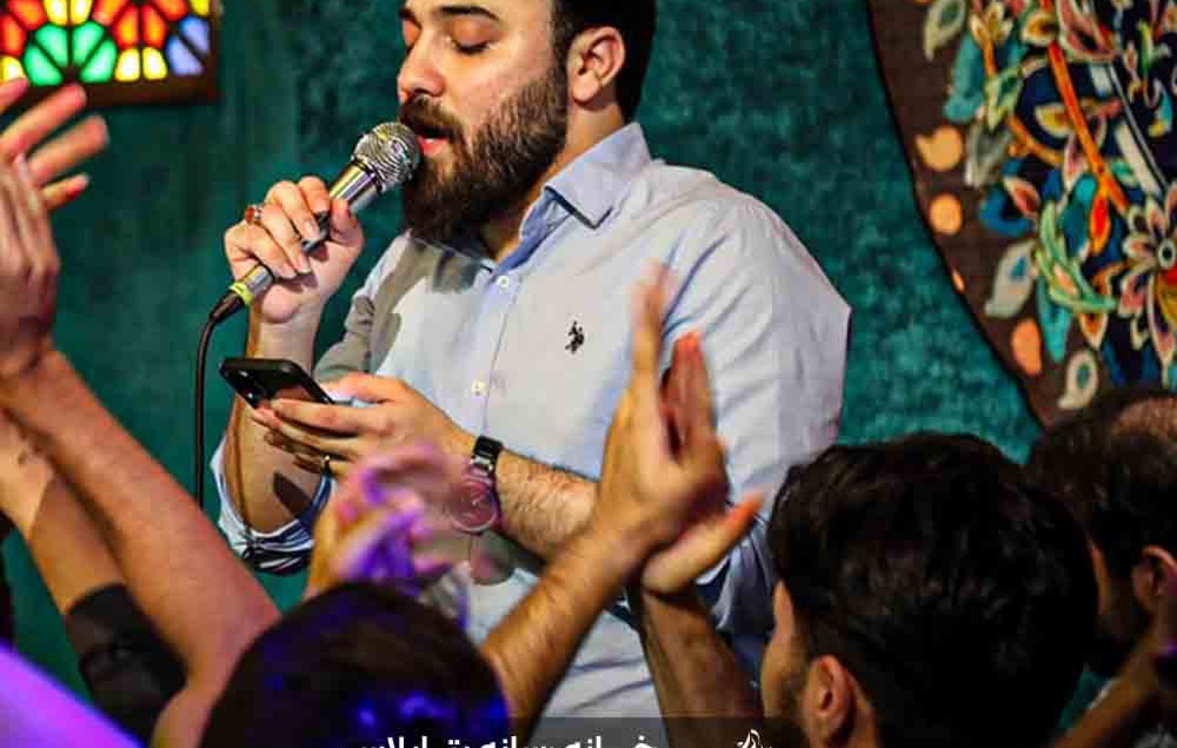 اومدیم جشن تولد بگیریم واست _ کربلایی امین قدیم