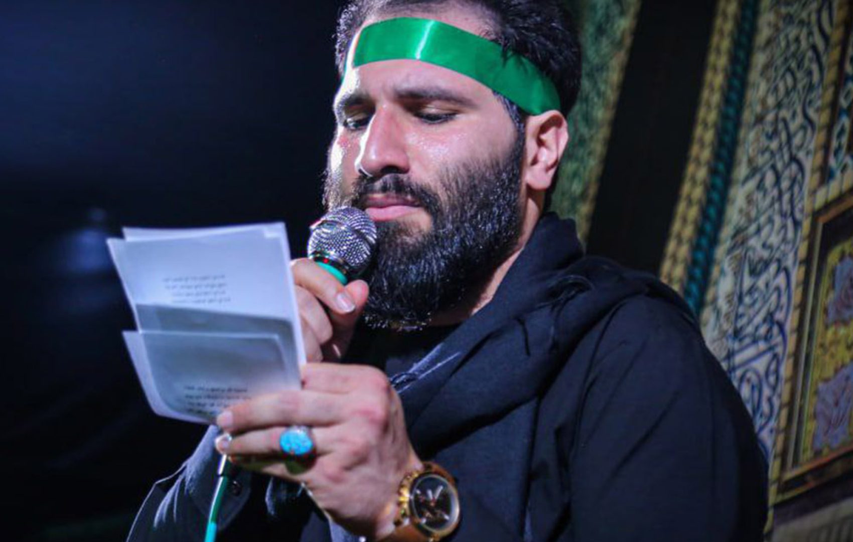 کربلایی رضا شیخی - زلزله امده علمدار امده